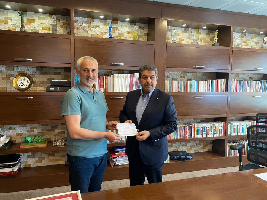 Esenler Belediye Başkanı Sn. Mehmet Tevfik Göksu’yu ziyaret ettik