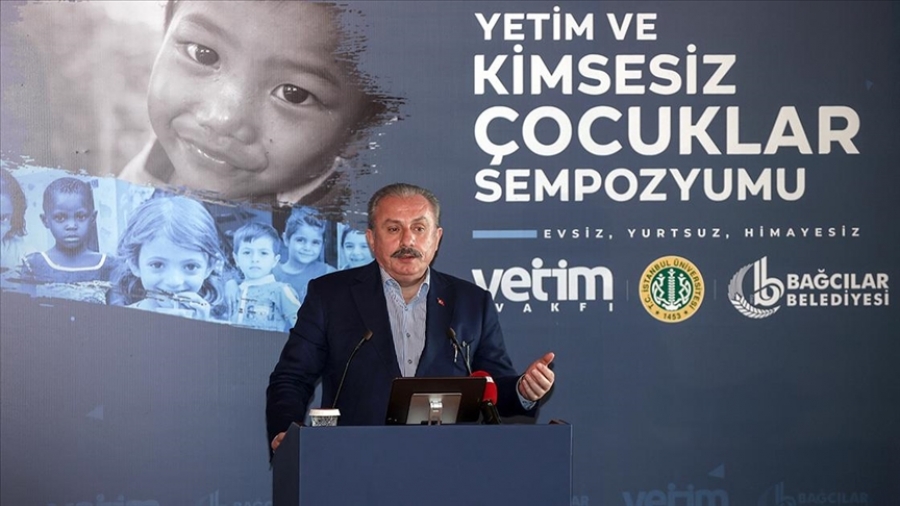 TBMM Başkanı Mustafa Şentop, Yetim ve Kimsesiz Çocuklar Sempozyumu'nda konuştu